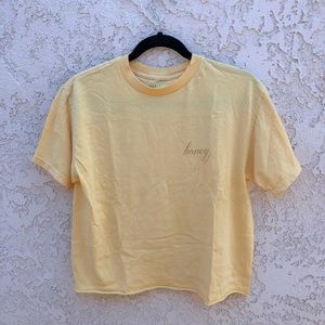 brandy melville “honey” top